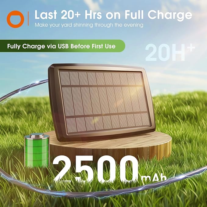 addlon 56FT(50+6) Solar String Lights Outdoor with Remote, 27 Shatterproof G40 Bulbs, Solar Powered & USB Charging Patio Lights, Dimmable Waterproof Solar String Lights for Outside, Camping, Backyard