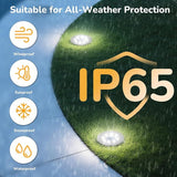 INCX Solar Lights for Outside,12 Pack Solar Lights Outdoor Waterproof, Solar Garden Lights Landscape Lighting for | Lumora
