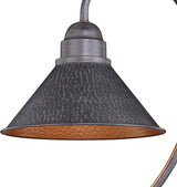 VAXCEL 2-Pack Outland 1L Black Dark Sky Farmhouse Outdoor Dome Barn Post Light | Lumora
