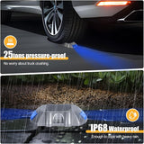Solar Dock/Deck Lights 16-Pack LED Pathway Driveway Bright Blue with Screw Wireless IP68 Waterproof Outdoor Warning | Lumora
