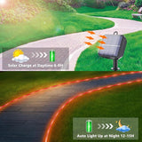 Solar Rope Lights, 2 Packs Total 132ft 400LED Solar String Lights, 8 Modes Waterproof Solar Powered Outdoor Light | Lumora