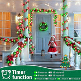 SAUIRS 403FT 1000 LED Christmas Lights Outdoor String Lights with 8 Modes Timer Waterproof Fairy Light Plug in for | Lumora