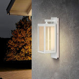 Outdoor Wall Sconce Light Exterior IP54 Waterproof LED Wall Light Fixture White Porch Light Outdoor Wall Mount Lamp | Lumora
