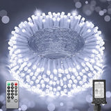 120FT 380 LED Christmas String Lights, 8 Modes Plug in Fairy Lights Connectable, Timer & Memory, Indoor Outdoor | Lumora