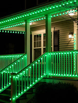 25 Pack Green G40 LED Bulbs, Commercial Grade E12 Base Replacement Bulbs for Outdoor Patio String Lights - 0.6W LED | Lumora