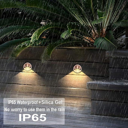 LED Outdoor Deck Lights Kits, Φ1.38in Warm White 20 Pack Bronze, Low Voltage 12 Volt DC IP65 Waterproof, Electric Wired Recessed Stair Step Riser Mini Under Landscape Lighting for Outside Yard