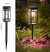 EXCMARK 16 Pack Solar Lights Outdoor Waterproof for Garden Pathway Walkway Driveway Yard Lawn Decorative Landscape | Lumora