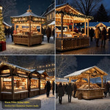 200 LED String Lights 66ft Warm White, Plug in Fairy Lights with 8 Lighting Modes, Indoor Outdoor Christmas Lights | Lumora