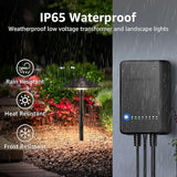 SUNVIE All-in-One LED Pathway Lighting Kit, 8-Pack Low Voltage Landscape Lights with Transformer and 100FT 16/2 AWG | Lumora