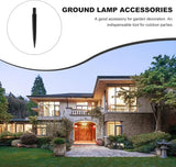GANAZONO Ground Spike 5.51 Inch Landscape Lighting Accessories Durable Plastic Stakes for Outdoor Garden Solar | Lumora