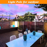 10 Pack String Light Poles,10 Ft Light Poles for Outside String Lights,Outdoor Lights Pole with Fork,Metal Poles | Lumora