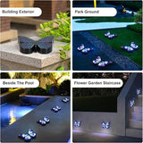 Ground Lights, Equipped with 4 Solar Lights for Outdoor Waterproofing, 14 LED Solar Landscape Lighting, Suitable | Lumora