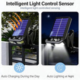 Clip On Solar Motion Sensor Lights Outdoor, Waterproof 270° Wide Angle Super Bright Solar Powered Security Light | Lumora
