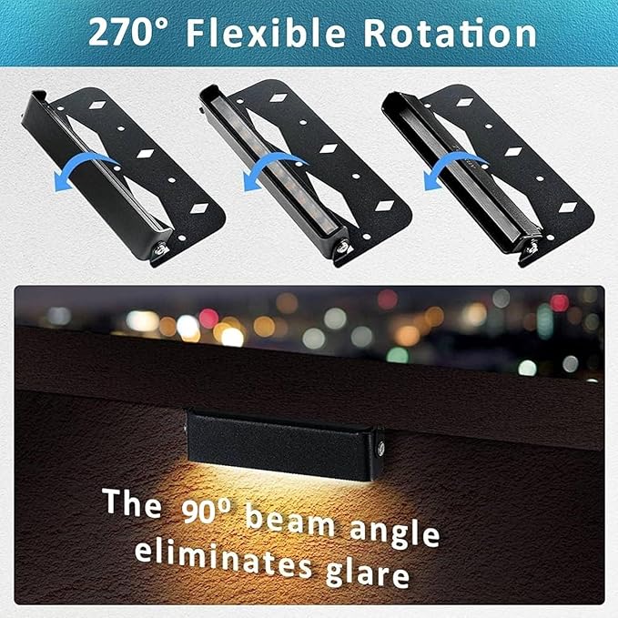 Teekuv 8 Pack 7 Inch Retaining Wall Lights, 5W LED Hardscape Lighting IP65 Waterproof 12V AC/DC Low Voltage Step | Lumora