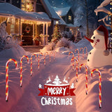 10PCS Plastic Ground Spikes, Replacement Stakes for Candy Cane Lights, Maintain Candy Cane Pathway Lights, 0.68 * 5 | Lumora