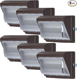 120W LED Wall Pack with Photocell, 5000K 15840LM Dusk to Dawn Lights Security Switch Control Outdoor Wall Light | Lumora