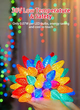Minetom C9 Christmas Lights Outdoor, 81 Feet 100 LED String Lights with Timer & 8 Light Mode, Waterproof Commercial | Lumora