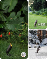 Low Voltage Landscape Spotlights, 12V 5CCT Tree Spotlights, 7W LED Spotlights Outdoor with Connectors, IP65 | Lumora