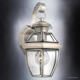 Urban Ambiance Luxury Colonial Outdoor Wall Light, Small Size: 11.5" H x 7" W, with Tudor Style Elements, Versatile | Lumora