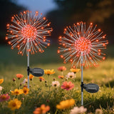 Garden Outdoor Lights, 2 Pack 120 LED Solar Garden Lights Fairy Lights Outdoor Waterproof Decorative Solar Firework | Lumora