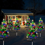 Solar Christmas Decorations Outdoor，DEIDOULU Solar Christmas Tree, 2 Pack 40 Led Light 2 Modes Outdoor Xmas Tree | Lumora