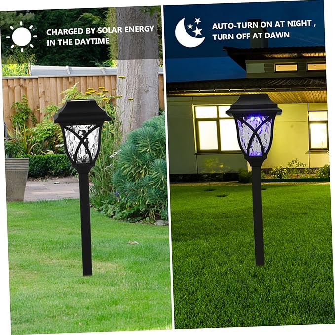 4pcs Outdoor Solar Garden Lights Led Landscape Lighting Decorative Lights for Garden for Holiday Decorations