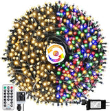 1000 LED 328ft 11 Modes with Timer Remote Christmas String Lights IP55 Outdoor Waterproof UL Certificated Indoor | Lumora
