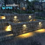 2W Retaing Wall Deck Step Light 7 Inch LED Hardscape Paver lamp, Warm White 2700K, 12V Low Voltage AC/DC, for | Lumora
