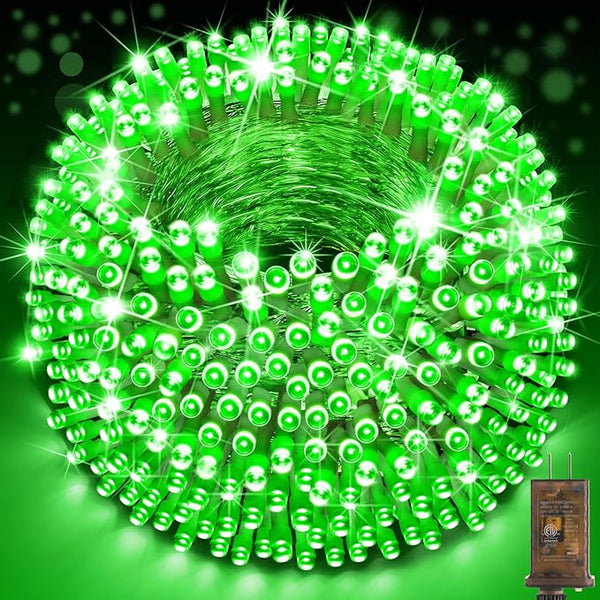 SAUIRS 197FT 500 LED Christmas Lights Outdoor String Lights with 8 Modes Timer Waterproof Fairy Light Plug in for | Lumora
