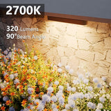 VOLISUN 7 Inch Retaining Wall Lights, IP67 Waterproof Hardscape Lighting, Cuttable Low Voltage Lighting, 12V Paver | Lumora