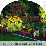 2pcs Stainless Steel Solar Lawn Lights Outdoor Solar Garden Path Lights Waterproof for Yard and Courtyard Decor | Lumora