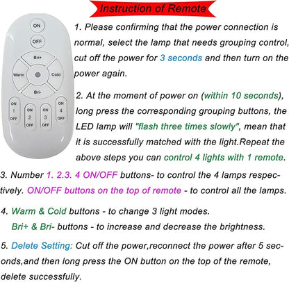 Kiven Plug-in Timed LED Outdoor IP65 Waterproof Spotlight with 9.84ft Power Plug Cord, Stepless Dimming Color Changing Remote Control Indoor Desk Lamp, Smart Control Color Changing Flood Light-5W