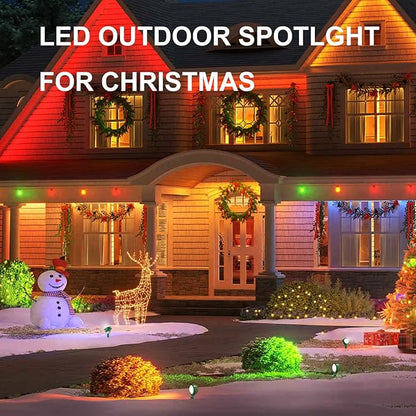 Cordless Landscape Light Rechargeable, Color Changing Garden Lighting, Waterproof Spotlight Outdoor with Remote, Used for Garden Bonsai Path Holiday Atmosphere Light Decoration