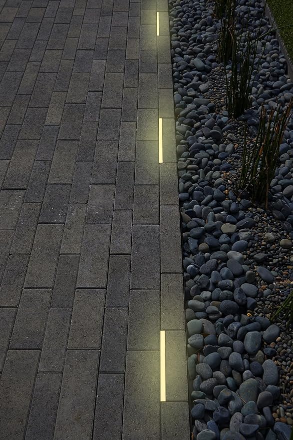 LUMENGY Paver Light Slim 0.5x6 Inch Glare-Free 5000K Daylight Brick Lighting for Pavers, Walls, Driveway, Pathway & | Lumora
