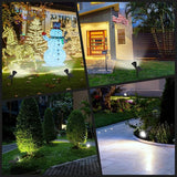 Solar Spot Lights Outdoor, 21 LEDs Solar Outdoor Lights Auto On/Off with 3 Modes, IP67 Waterproof Yard Spotlight | Lumora