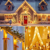 100FT C7 Christmas String Lights Outdoor UL Listed Vintage Christmas Lights Hanging for Christmas Tree Garden Patio | Lumora