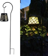 MCSSLNT Solar LED Stake Lantern with Shepherd Hook, Waterproof Solar-Powered Lighting, Decor for Gardens, Pathways | Lumora