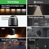 Low Voltage Deck Lights - Landscape 12V LED Step Lights Outdoor, 2700K/3000K/3500K/4000K/5000K Selectable, IP65 | Lumora