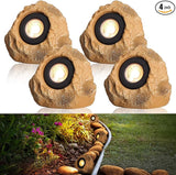 LEONLITE 5CCT LED Rock Lights Outdoor, 5W Low Voltage Landscape Spot Light for Garden, Yard, Decorative Stone | Lumora