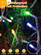 Christmas String Lights Indoor 1200LED 196FT, Waterproof Outdoor String Lights with Remote and Timer, 8 Modes | Lumora