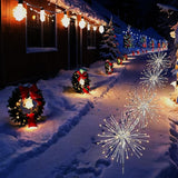 Twinkling Starburst Christmas Tree Star Topper Fairy Light 40 of 160 LED Lights - Outdoor Lighting Accessory | Lumora