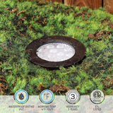 LEONLITE Dia. 4 Inch 5CCT Well Lights Landscape LED In Ground, 5 Color Temperature Selectable, 12-24V AC/DC CRI90 | Lumora