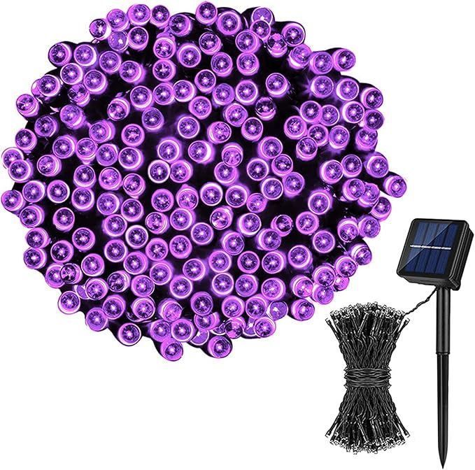 Solar String Lights Outdoor Lights LED Waterproof Star String Lights 8 Functions Holiday Decoration Lights Garden Lantern Outdoor Courtyard