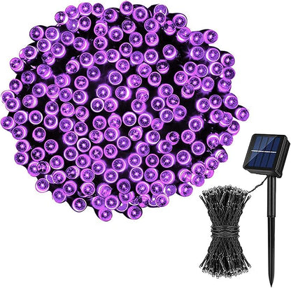 Solar String Lights Outdoor Lights LED Waterproof Star String Lights 8 Functions Holiday Decoration Lights Garden Lantern Outdoor Courtyard