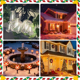 25Ft C9 Light String Christmas Stringer, C9 Strand Set with 25 Sockets, Outdoor Christmas String Light Strand for | Lumora