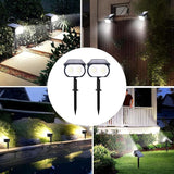 Anern Solar Lights Outdoor Waterproof IP68, 52 LED 2 Lighting Modes Solar Spot Lights Outdoor Yard Garden Landscape | Lumora