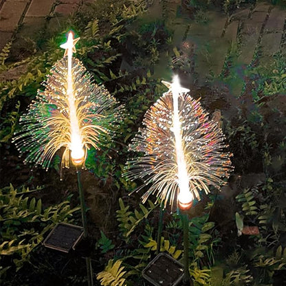 Solar Garden Lights - Waterproof Color Changing | LED Lights with Garden Stake | For Paths Parties Balconies Terraces Halloween Patios Porches Driveway Lawn Party