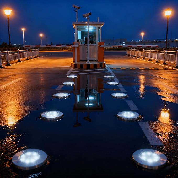 6/16/18 Pack Solar Lights Outdoor, IP44 Waterproof Solar Ground Lights with 8 Modes, Solar Powered Landscape | Lumora
