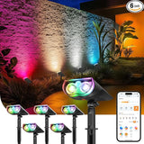 Linkind Smart Solar Lights Outdoor SL5 with Motion Sensor, APP Control Color Changing Solar Spot Lights Outdoor | Lumora