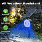 nipify 2 Pack Solar Spot Lights Outdoor Waterproof, Solar Spotlight Light for Outside Yard Landscape Lighting | Lumora